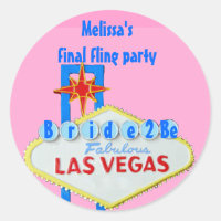 Las Vegas Final Fling for bride to Be