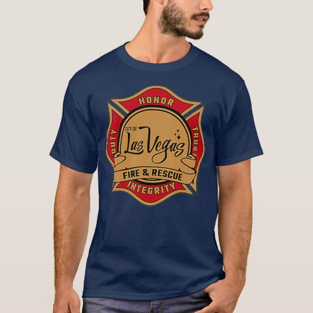 Las Vegas Fire  Rescue Department T-Shirt (Front)