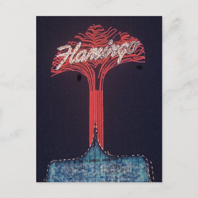 Las Vegas Flamingo Hotel Postcard (Front)