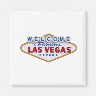 Las Vegas fridge magnet