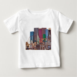 Las Vegas Gambling Game Casino Neon Sign Baby T-Shirt
