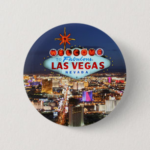 Las Vegas Gifts 6 Cm Round Badge