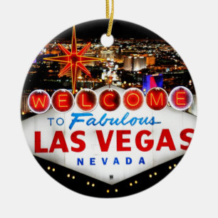Las Vegas Gifts Ceramic Tree Decoration