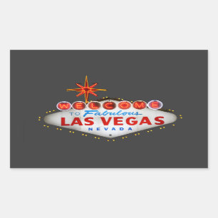 Las Vegas Gifts Rectangular Sticker