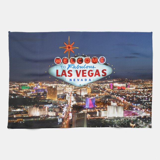Las Vegas Gifts Tea Towel (Horizontal)
