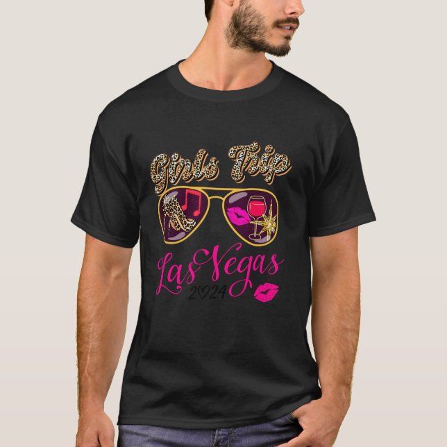 Las Vegas Girls Trip 2024 Shirt Vegas Baby Birthda (Front)