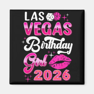 Las Vegas Girls Trip 2026 Cruise Trip Matching Magnet