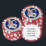 Las Vegas Glitter Gulch Girl Poker Chips<br><div class="desc">* The Girl from Glitter Gulch, Sassy Sally / Vegas Victoria with Playing Cards - a real Gamblers Delight ! * Nice as a parting gift, wedding reception gifts or Las Vegas personalised Wedding gift for your wedding crew. * Poker chips have nine colour options. * Choose font style, colour...</div>