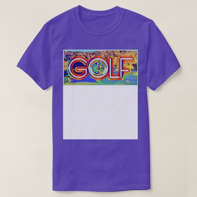 Las Vegas Golf T-Shirt (Design Front)