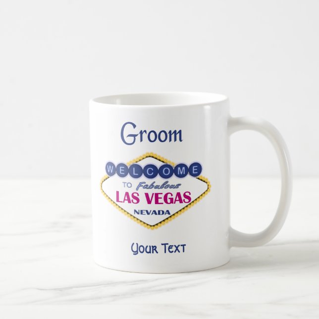 Las Vegas Groom Mug (Right)