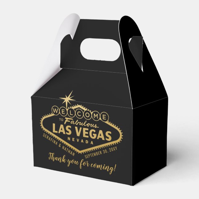 Las Vegas Hangover Recovery Kit Guest Favour Box (Front Side)