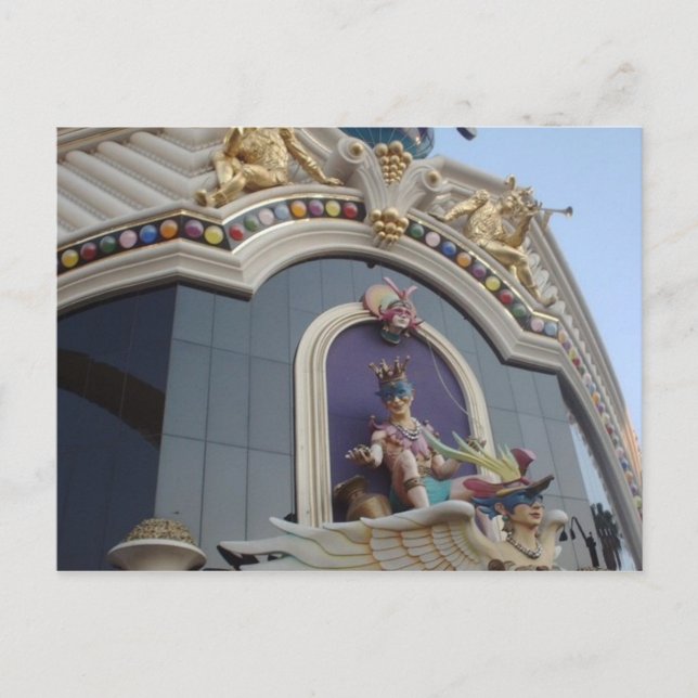 Las Vegas Harrah's postcard (Front)