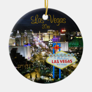 Las Vegas Holiday Ornament