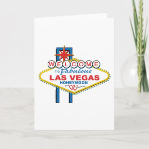 Las Vegas Honeymoon Card