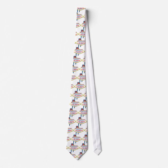 Las Vegas Honeymoon Tie (Front)