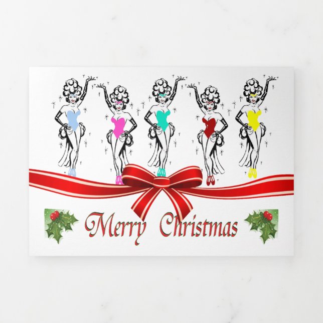 Las Vegas Hotel & Casino Trifold Letter Card (Cover)