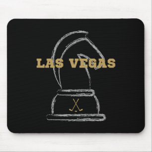 Las Vegas Ice Hockey Sports Team Golden Novelty At Mouse Pad