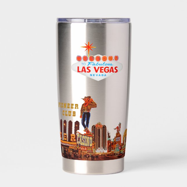 Las Vegas Insulated Tumbler (Back)