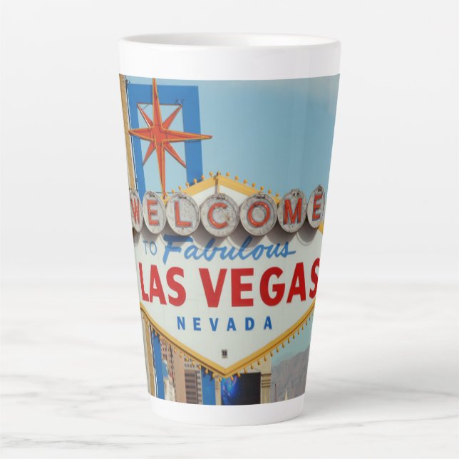 Las Vegas Latte Mug (Front)
