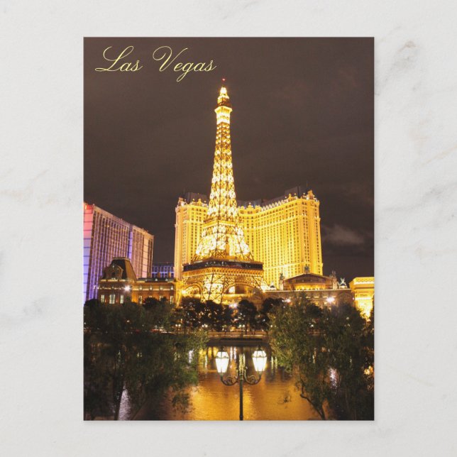 Las Vegas Lights Postcard (Front)