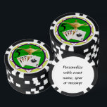 Las Vegas Magic Lamp Poker Chips<br><div class="desc">* The Las Vegas Magic Lamp with Playing Cards - a real Gamblers Delight ! * Nice as a parting gift, wedding reception gifts or Las Vegas personalised Wedding gift for your wedding crew. * Poker chips have nine colour options. * Choose font style, colour and size of text for...</div>