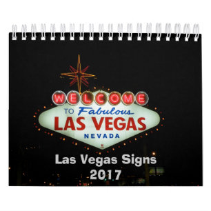 Las Vegas Neon Signs Calendar