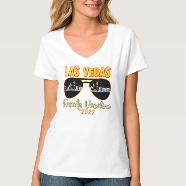 Las Vegas Nevada Family Vacation Matching 2022  T-Shirt (Front)
