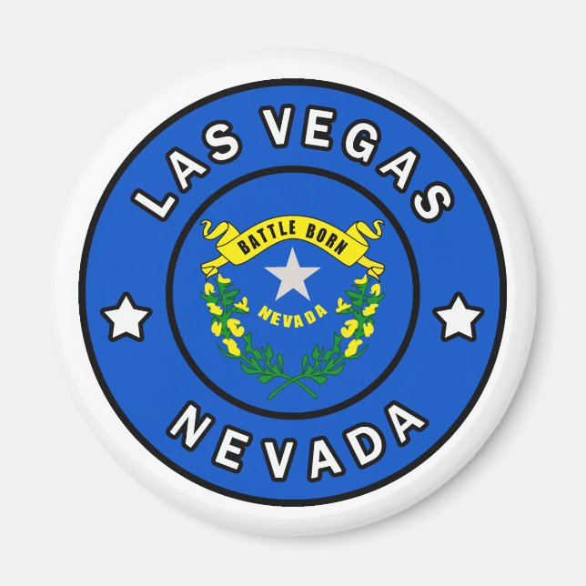 Las Vegas Nevada Magnet (Front)