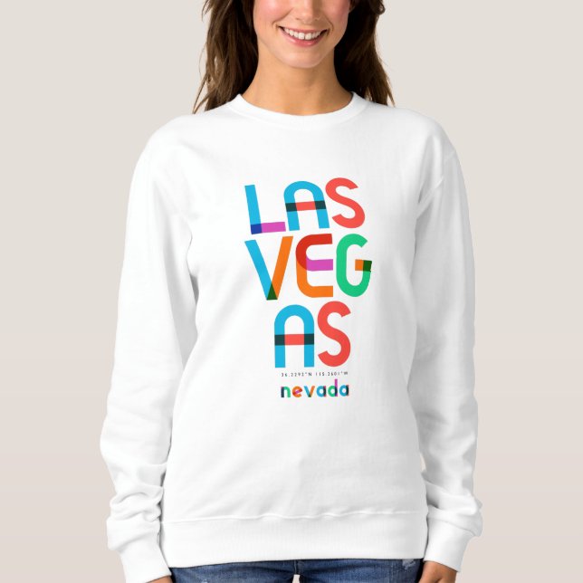 Las Vegas Nevada Mid Century, Pop Art, Sweatshirt (Front)