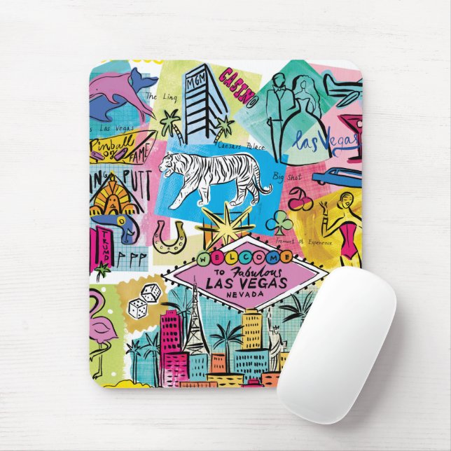Las Vegas, Nevada Mouse Pad (With Mouse)