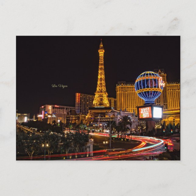 Las Vegas, Nevada neon lights Postcard (Front)