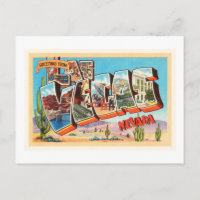 Las Vegas Nevada NV Old Vintage Travel Souvenir