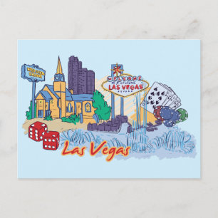Las Vegas, Nevada Postcard