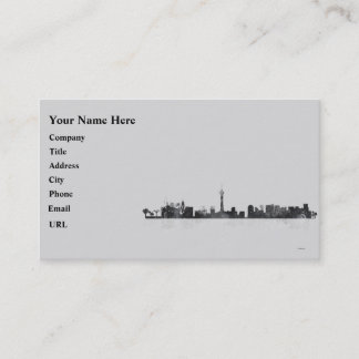 LAS VEGAS, NEVADA SKYLINE BUSINESS CARD