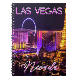 Las Vegas Nevada Skyline Notebook