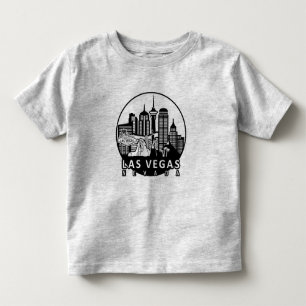 Las Vegas Nevada Skyline Toddler T-Shirt