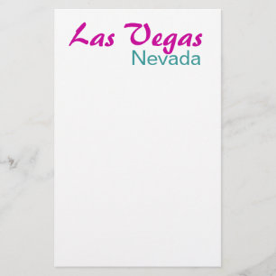 Las Vegas Nevada Stationery
