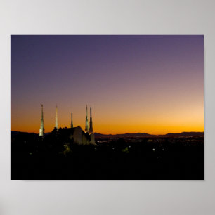 Las Vegas Nevada Temple Poster