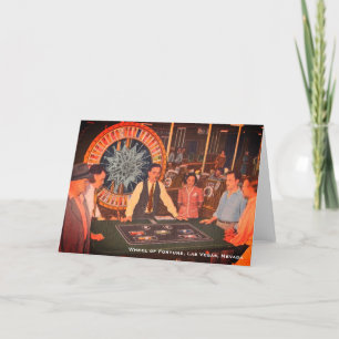 Las Vegas, Nevada Vintage Casino Scene (Old Vegas) Thank You Card