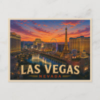 Las Vegas Nevada Vintage Travel