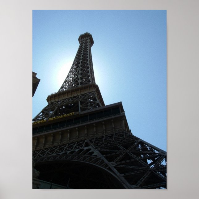 Las Vegas Paris Hotel Poster (Front)