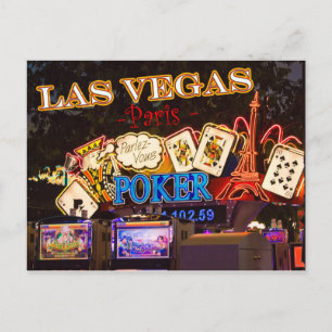 Las Vegas Paris Postcard