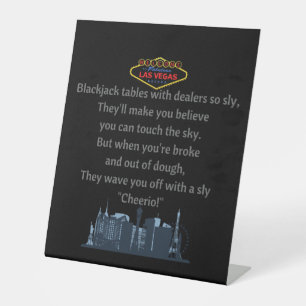 Las Vegas Pedestal Sign