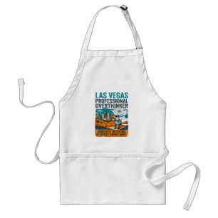 Las Vegas Person Sitting Tired Low Battery Standard Apron