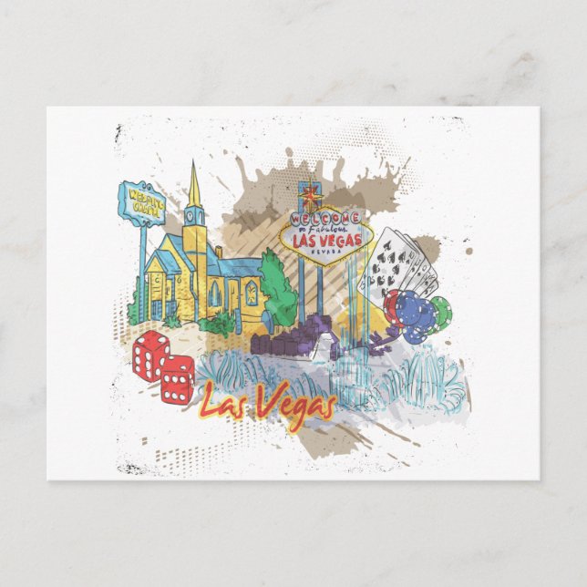 Las Vegas Postcard (Front)
