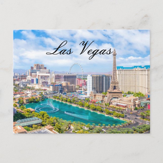 las vegas postcard (Front)