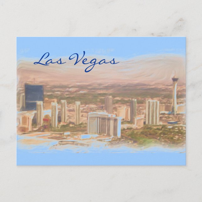 Las Vegas postcard (Front)