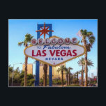 Las Vegas Postcard<br><div class="desc">Welcome to Las Vegas by designer Ayasha.</div>