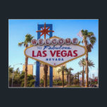 Las Vegas Postcard<br><div class="desc">Welcome to Las Vegas by designer Ayasha.</div>