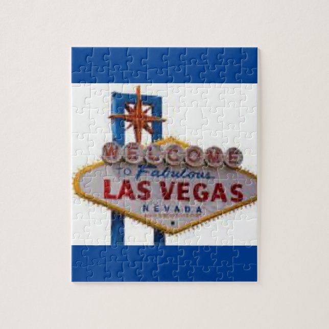 Las Vegas Puzzle with Gift Box (Vertical)